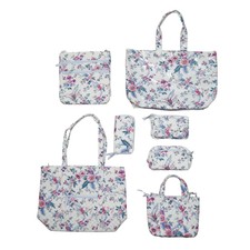 7 Piece Set Vera Bradley Quilted Crossbody's Handbags Wallets Magnifique Floral