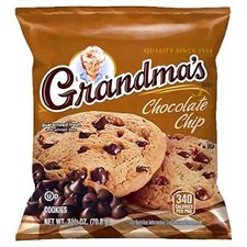 Grandma's Cookies, Chocolate Chip,  2 count package (Pack of 45)