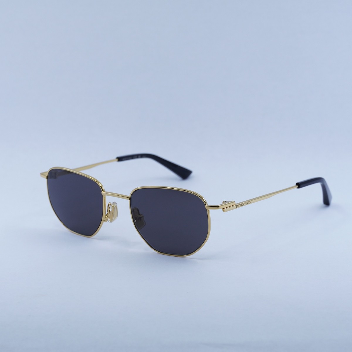 NEW  BOTTEGA VENETA SUNGLASSES GOLD UNISEX EYEWEAR BOTTEGA VENETA BV1301S 001 Bottega Veneta BV1301O 001 Gold Eyeglasses | SmartBuyGlasses US main image 3