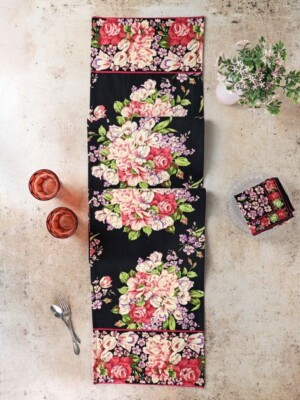 Blanche Floral Collection  By April Cornell ~~  Table Runner / Placemats / More