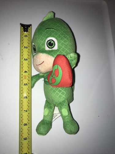 Máscaras PJ de gran tamaño 9 pulgadas Gecco niño peluche rana con corazón - Imagen 3 de 5