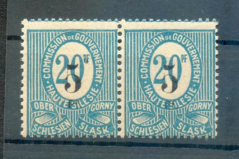 Upper Silesia 10W2 TYPES COMPOSITE** MNH MINT NEVER HINGED (73071)