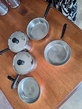 Kids Tin Pot/pan Set, Vintage