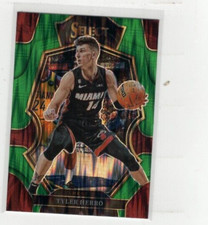 2022-23 Tyler Herro Select Premier Green Shock  Prizm #143 Free Shipping (C1777)