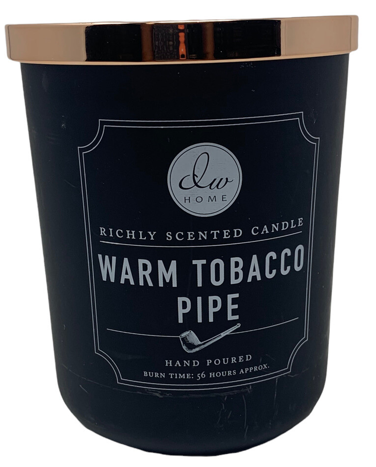 DW Home WARM TOBACCO PIPE Large Sized 15 oz Rose Gold Lid eBay