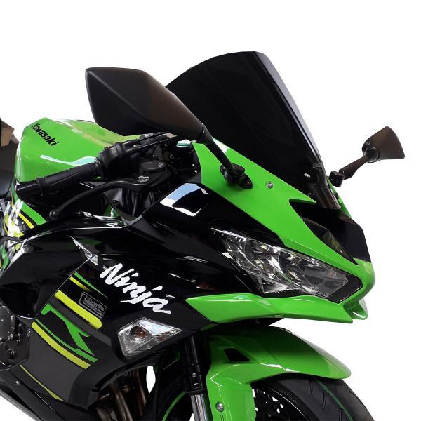 【XR】 Windschild MRA Racing schwarz Kawasaki ZX6R 600/636 2019