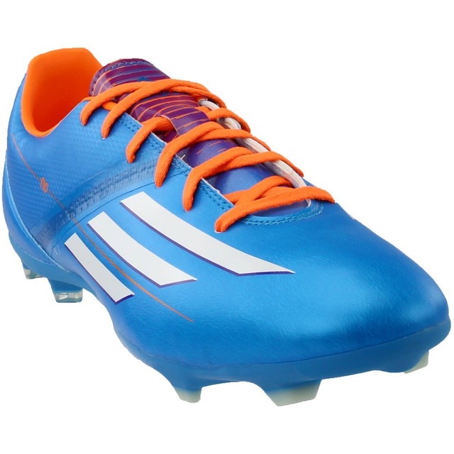 blue adidas soccer shoes