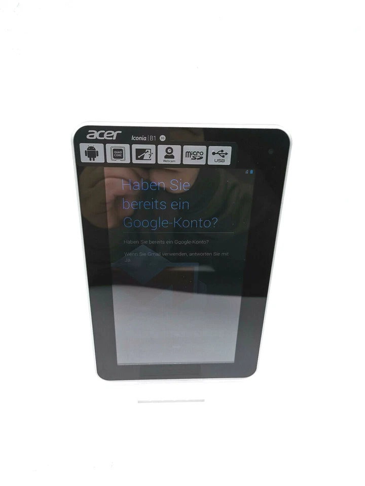 Acer Iconia | B1 - B1-711 - 8GB Speicher - weiß (mit OVP) - 11660217 (24.14.05) - Bild 3 von 4