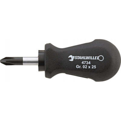 Stahlwille 47341001 4734 DRALL PH1 Phillips Stubby Screwdriver