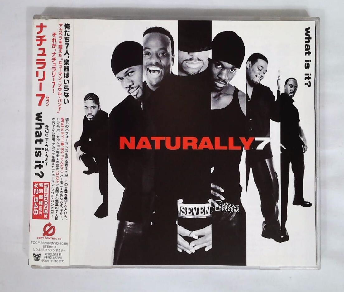 Naturally 7 – What Is It? TOCP-66296 JAPAN CD+DVD OBI | eBay