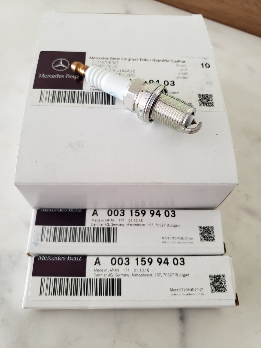 MERCEDES-BENZ A 003-159-94-03 SPARK PLUG, BOX 12 UNITS NGK | USA