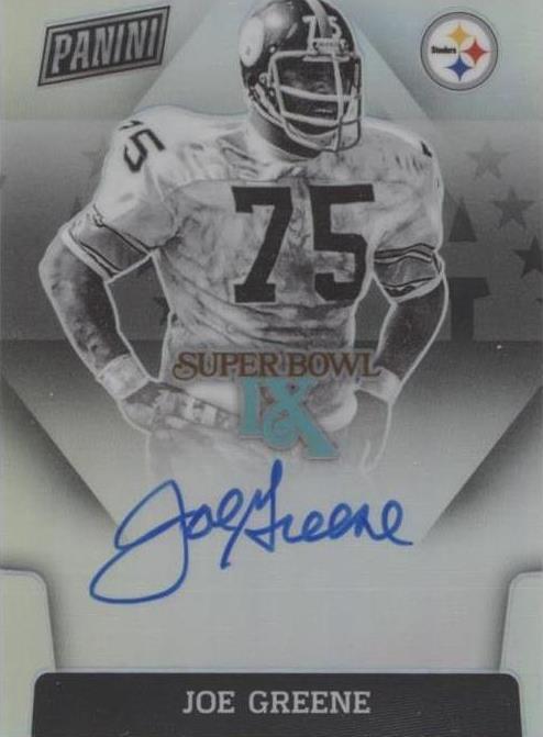 2020 Panini Prizm - Super Bowl Signatures Joe Greene #SBIX-JG (AU