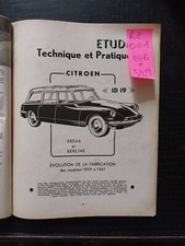 Revue technique Citroen ID