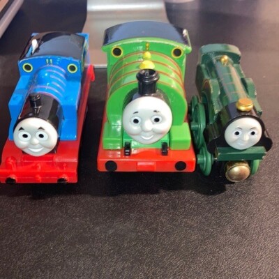 VTG to modern 3 train lot vehicles Thomas Percy Mattel 2009 Emily learning curve