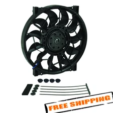 Derale 16925 12" High Output Single RAD Pusher/Puller Fan w/ Standard Mount Kit