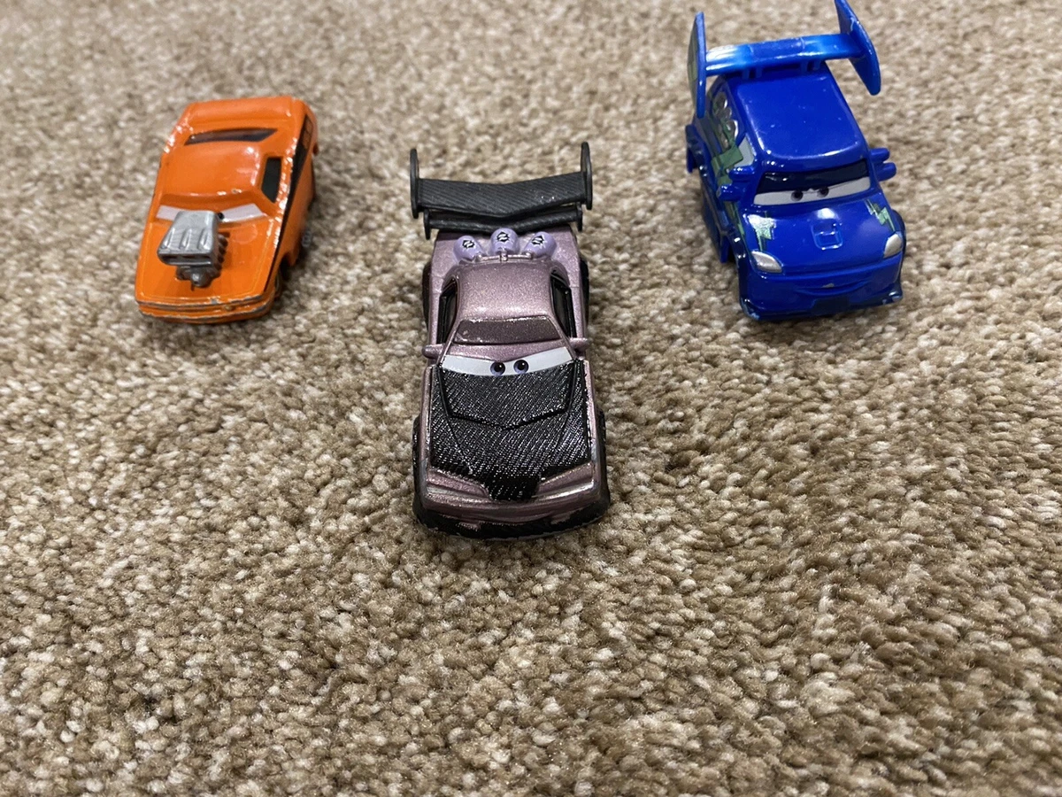 3 SET DELINQUENT ROAD HAZARDS Tuner Gang DJ Boost Snot Rod Disney Pixar Cars