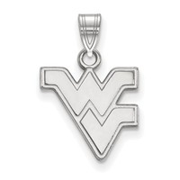 10k White Gold Logoart License West Virginia University (wvu) Small Pendant on sale 10k White Gold Logoart License West Virginia University (wvu) Small Pendant on sale