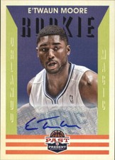 2012-13 Panini Past and Present Signatures 165 E'Twaun Moore Auto Autograph Card