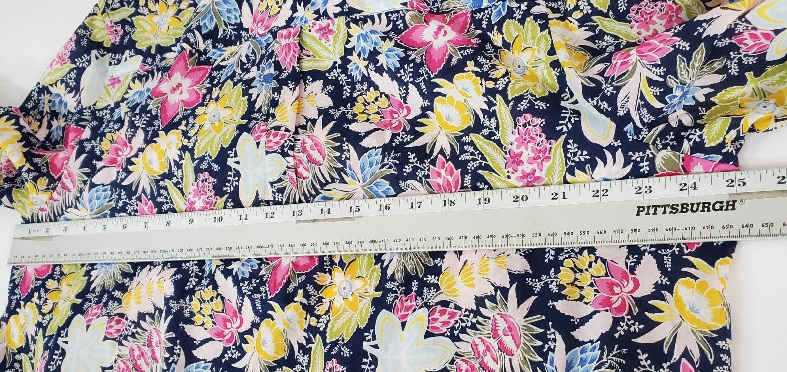 Talbots Floral Pattern Cotton Button Up Shirt  Lu… - image 7