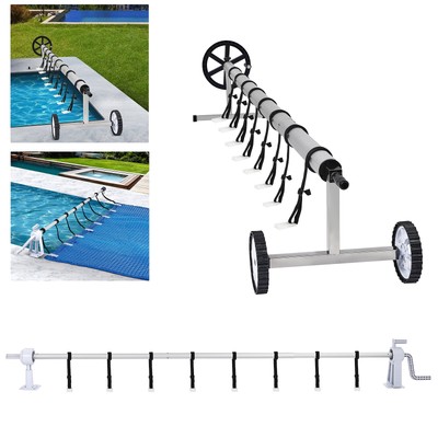 Pool Aufroller Aufrollsystem mobiles Aufrollvorrichtung für Poolplane& Abdeckung
