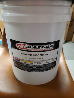 Maxima Racing Oils 100% Synthetic Gear Oil 75W-140 46505 5 gallons 75W140