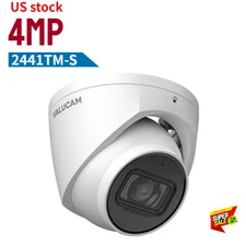 4MP POE IP Camera MIC Human Vehicle Detection Night Vision IR outdoor