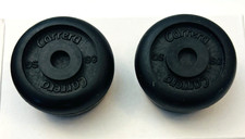 Sure-Grip Carrera Roller Skate Toe Stops Black Pair Mint Condition USA
