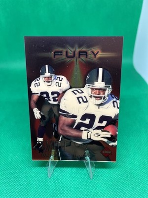 1997 Collector's Edge Extreme Fury Emmitt Smith Dallas Cowboys #15