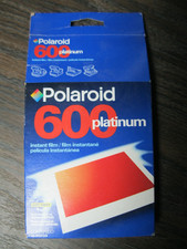 Polaroid 600 platinum Instant Film pack 10 photos Expired 02/2002