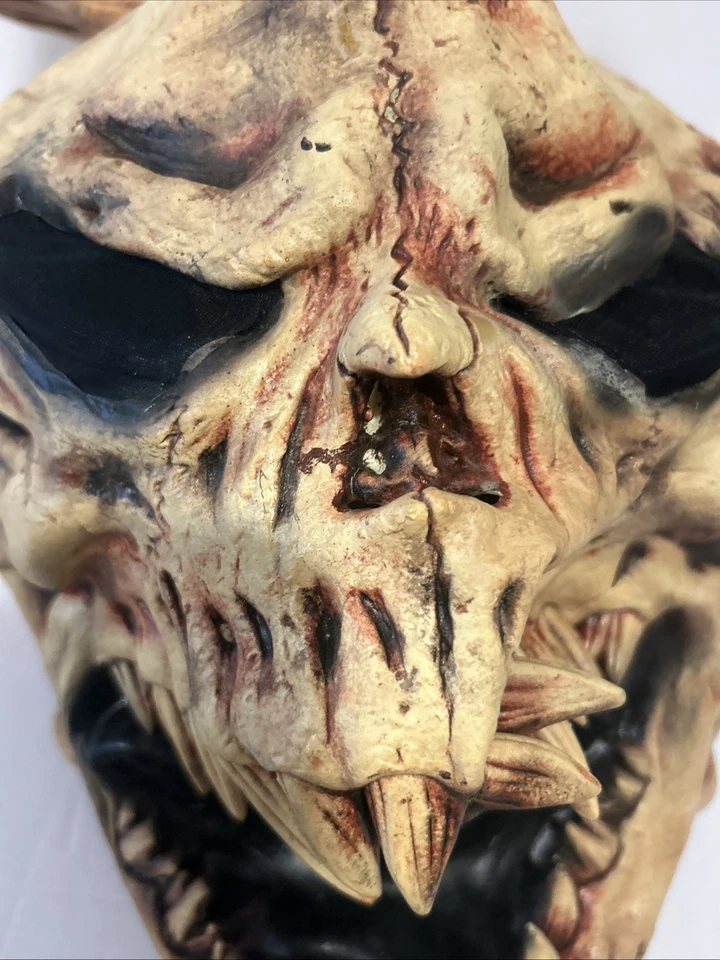 Foro Novedades Para Hombre Aleta Siniestra Calavera Adulto Disfraz Máscara - Halloween Miedo Foto 4 de 4