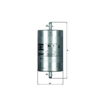 Kraftstofffilter FüR Alfa Romeo 164 2.0 87 Bis 92 Mahle 119113206104 60577440