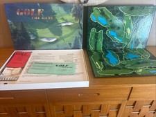 Golf the Game "A Game of Chance & Trivia" Board