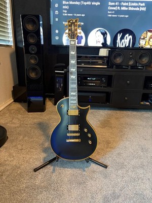 ESP E-II Eclipse DB Vintage Black MIJ w/ OHSC   Mint Condition