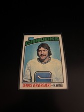 Dennis Ververgaert 1976 Topps Hockey NM-MT Canucks 175