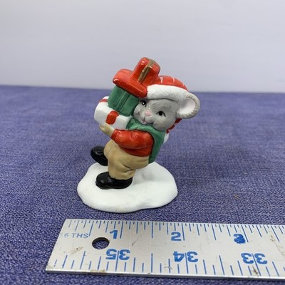 Vintage 1990 Two Mice For Its A Small World Christmas Snow Sled House Of Lloyd