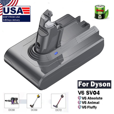 21.6V Replacement Battery For Dyson V6 DC61 DC62 Animal SV04 SV09 965874-02 USA