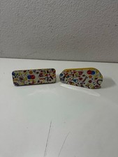 2 Vintage Circus Clown Metal Noise Maker