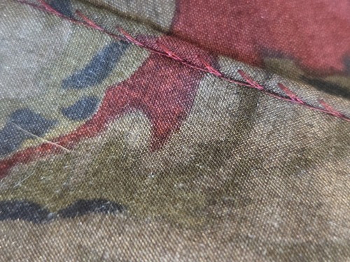 Ralph Lauren Bufanda Seda 30x31′′ Cuadrado Flor Borgoña - Imagen 6 de 10