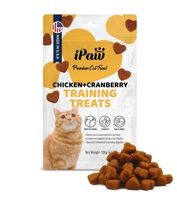 Soft Cat Treats for Indoor Cats, Healthy Kitten Snacks with Probiotics, Grain...