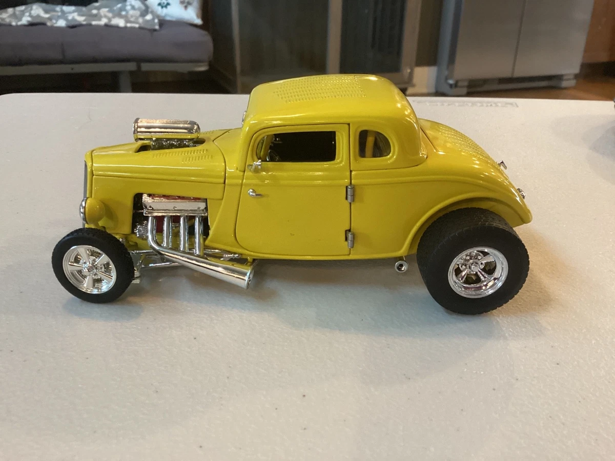 Ford 1:24 1934 Vehicle Year Vintage Manufacture Diecast Cars