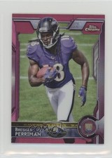 2015 Topps Chrome Mini Rookies BCA Pink Refractor 13/25 Breshad Perriman 00ax