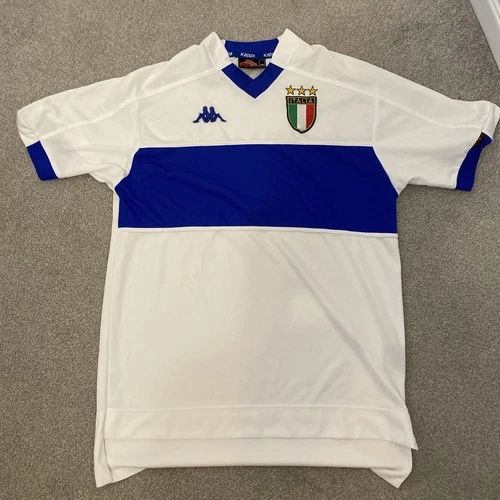 Italy Away Football Shirt 1998 2000