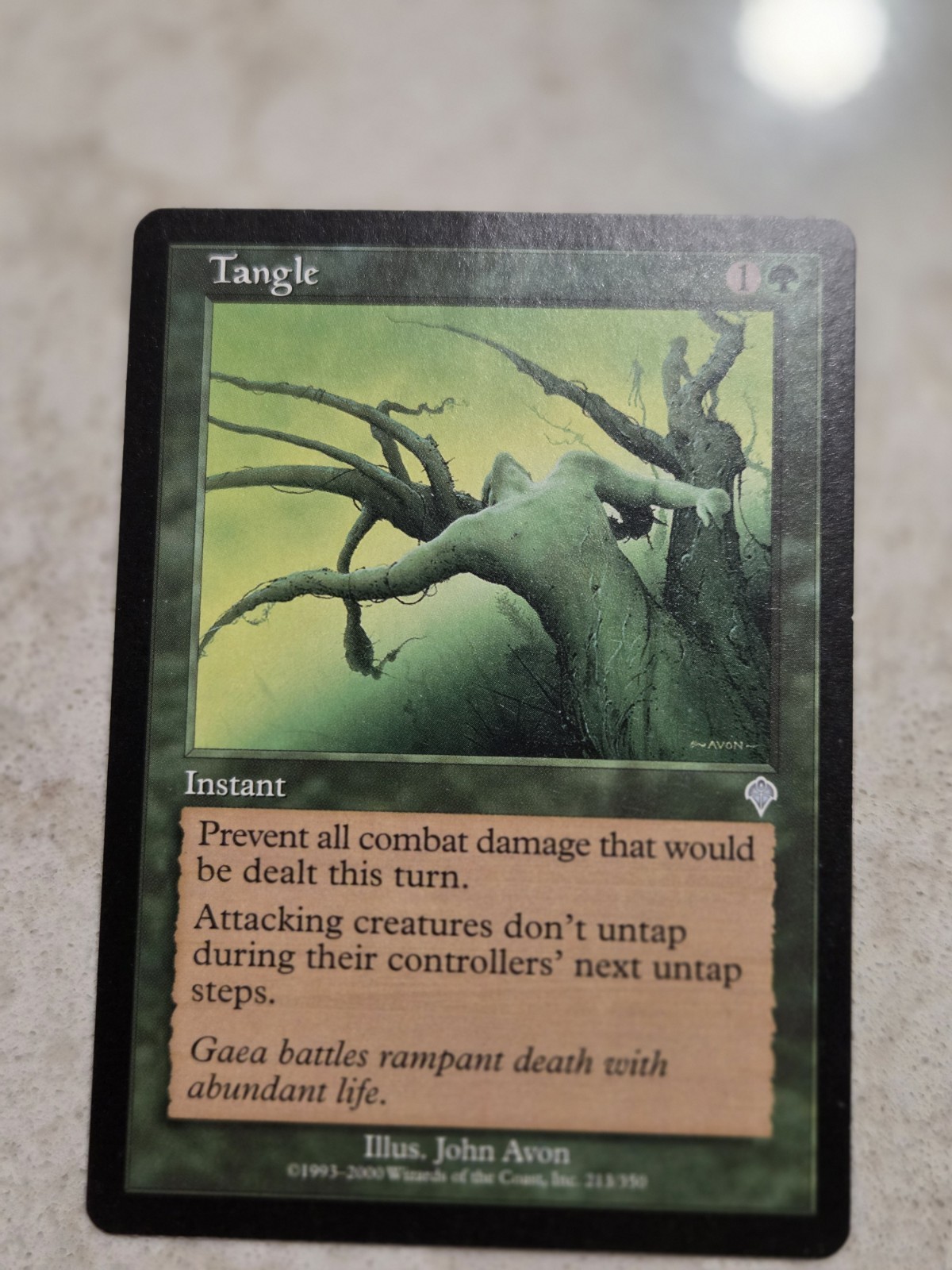 Tangle #213 Invasion Nr Mint. Mtg