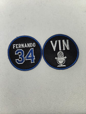 Valenzuela / Scully Memorial Patch World Series Dodgers Jersey Sew on Patch