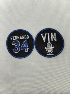 Fernando Valenzuela Patch - #34 Memorial Patch Los Angeles Dodgers - LA