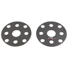 Espaciador de polea de bomba de agua Tuff Stuff 7620; aluminio .063, centro .75 para SBC, 2 piezas