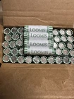 $5 Loomis Dimes Bank Wrapped Roll Unsearched 50 Coins Hunt for Silver & Errors