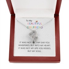 To My Soulmate Necklace, Soulmate Gift, Gift For Girlfriend, Christmas Gift