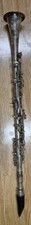 Pedler/Hoosier SILVER PLATED CLARINET 1930s Vintage W/ Case