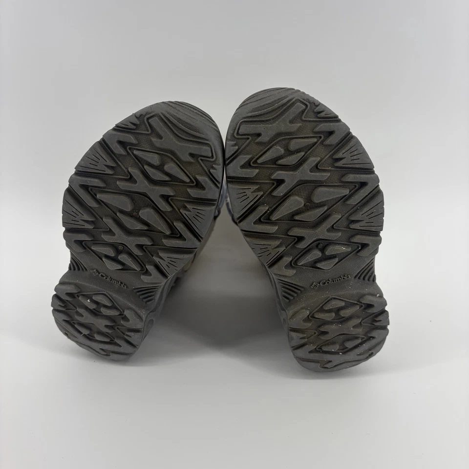 Columbia Boys Bugaboot Plus IV BY5954-920 Gray Drawstring Snow Boots Sz 1 - Image 4 of 4